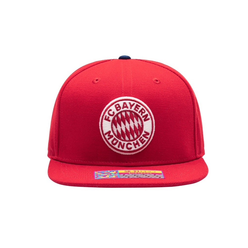 🇩🇪FC Bayern Munchen [OSFA] Officially Licensed Fan Ink SnapBack Baseball Cap
